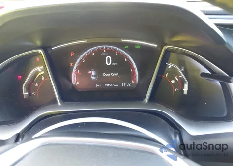 2019 Honda Civic Sport z USA, uszkodzony, nr VIN 2HGFC2F81KH585763